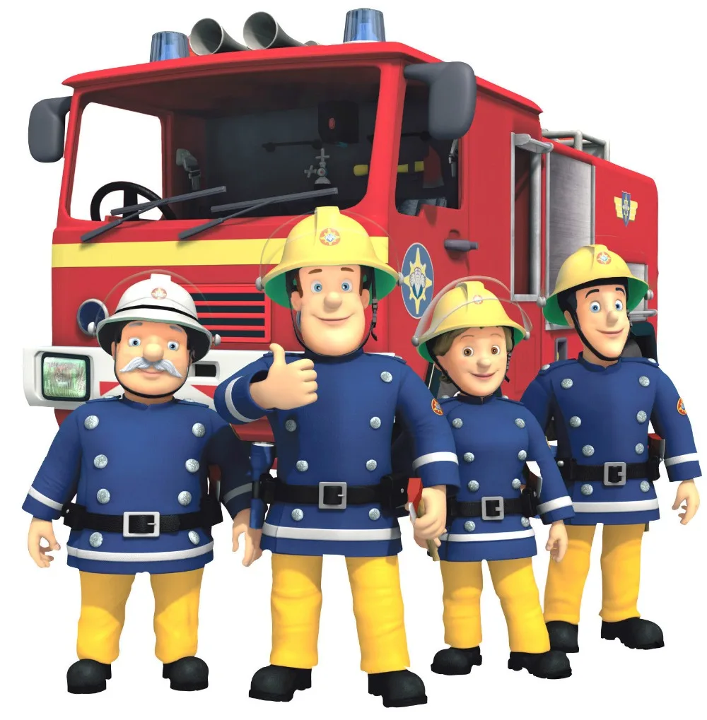 

FIREMAN SAM POSTER PRINT SILK POSTER Wall painting 24x36inch