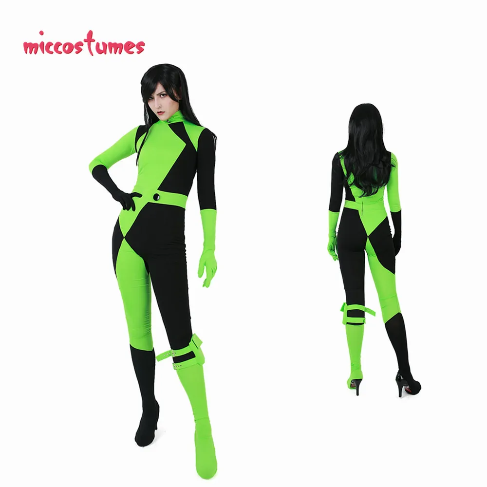 Костюм Shego комбинезон Ким возможным костюм для косплея|cosplay costume|shego costumecostume costume |