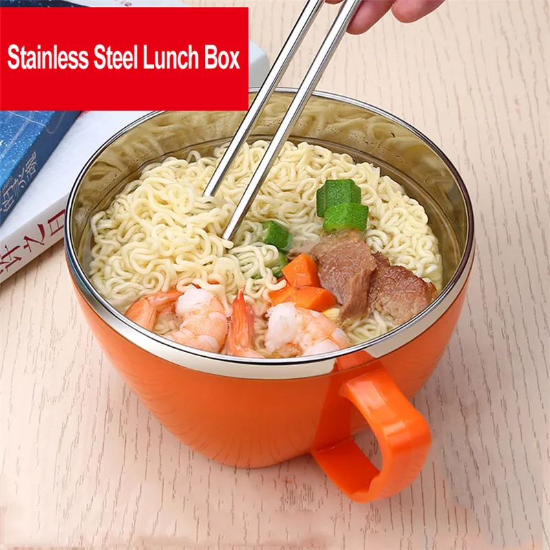 

TTLIFE Stainless Steel Bento Lunch Box With Handle For Kid Lunch box Thermos For Food With Containers Free Shipping