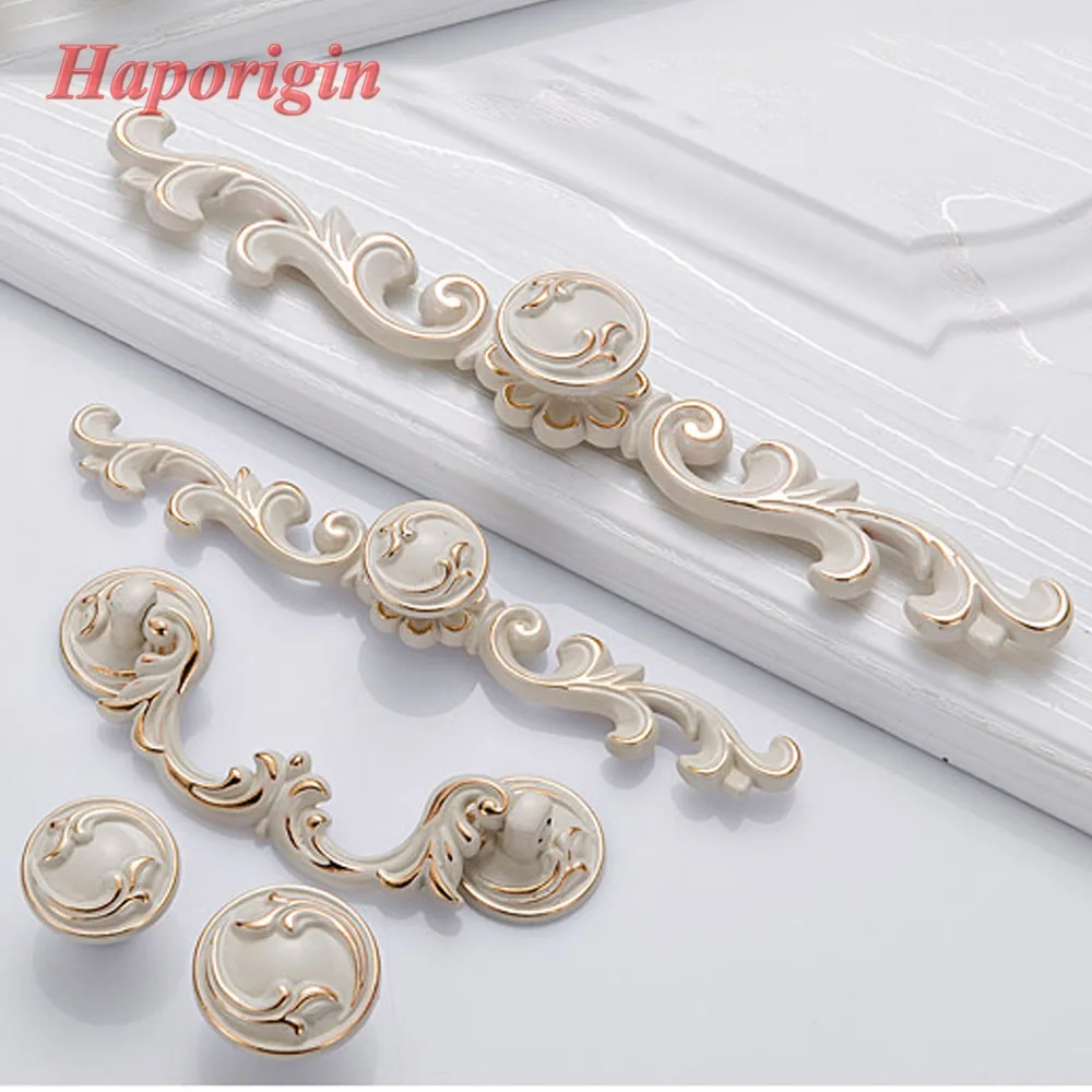 Ivory Cabinet Drawer Knobs 2 