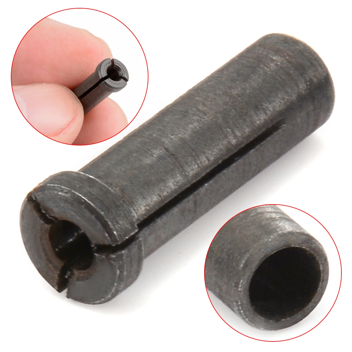 1pc 6 3mm Grinder Collet Chuck Practical Reducer Adapter For Electric