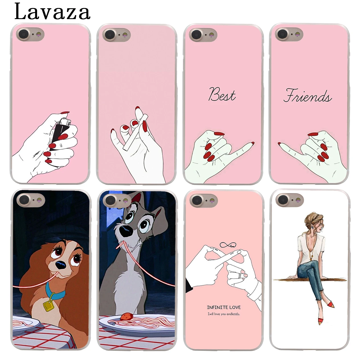 Жесткий чехол для телефона с надписью Best Friend Girlfriend Boyfriend iPhone XR X XS 11 Pro Max 10 7 8 6 6S 5 SE 4