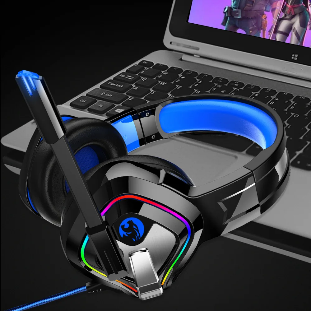 JOINRUN A66 PS4 Проводная игровая гарнитура 4D RGB Marquee стерео наушники с гарнитурой с микрофоном для нового Xbox One/ноутбука планшета