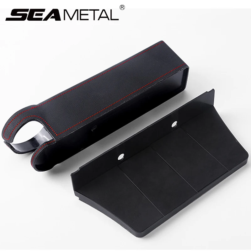 

Car Organizer Box Seat Crevice Storage Auto Portable Multi-function Leather Box Universal Auto In Interior Accessories Products