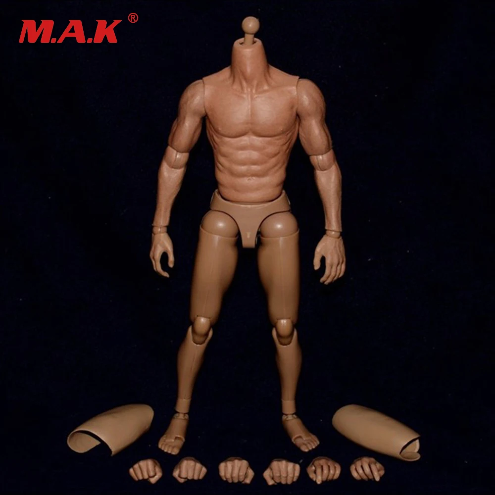 

ZC Toys s005 1/6 Scale Body Figure Nude Muscular Narrow Shoulder Figures Asian Color Male Bruce Lee 12" Action Figure Doll Toys