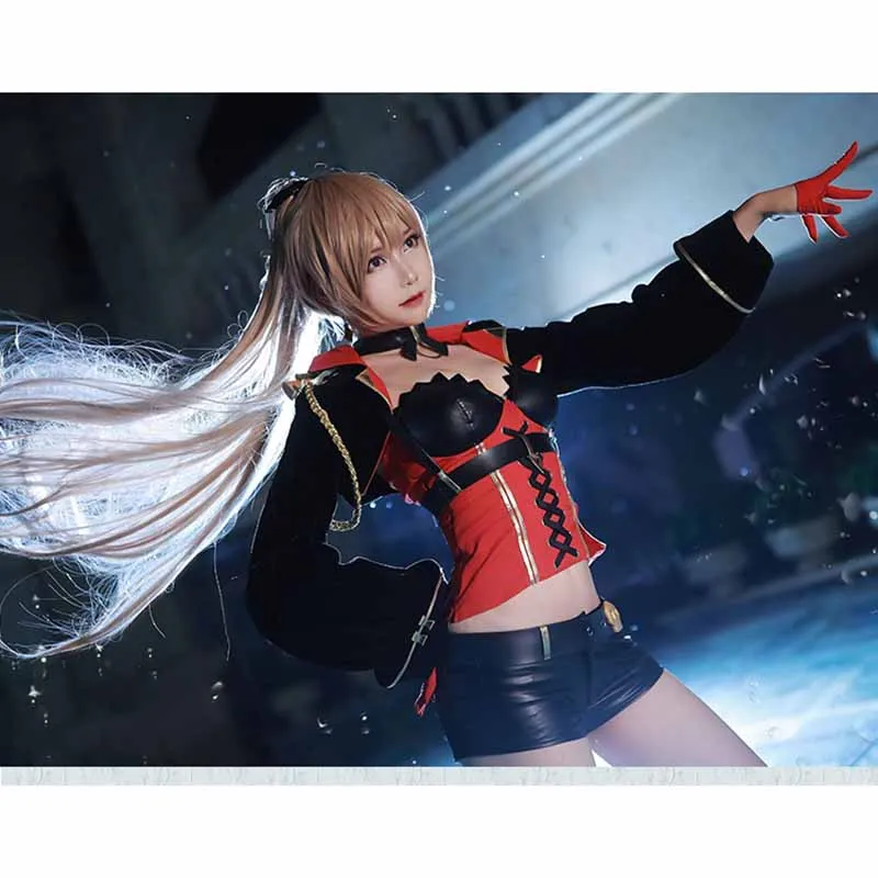 Костюм для косплея игры Azur Lane джинсовый костюм Барта полный комплект сексуальный