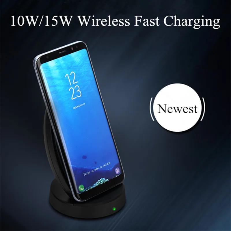

Mindzo Fast Wireless Charger Qi Smart Quick Charge For iPhone X XR XS 8/Galaxy S6 S7 S8 S9 S10 Plus/ for Huawei Mate 20 pro