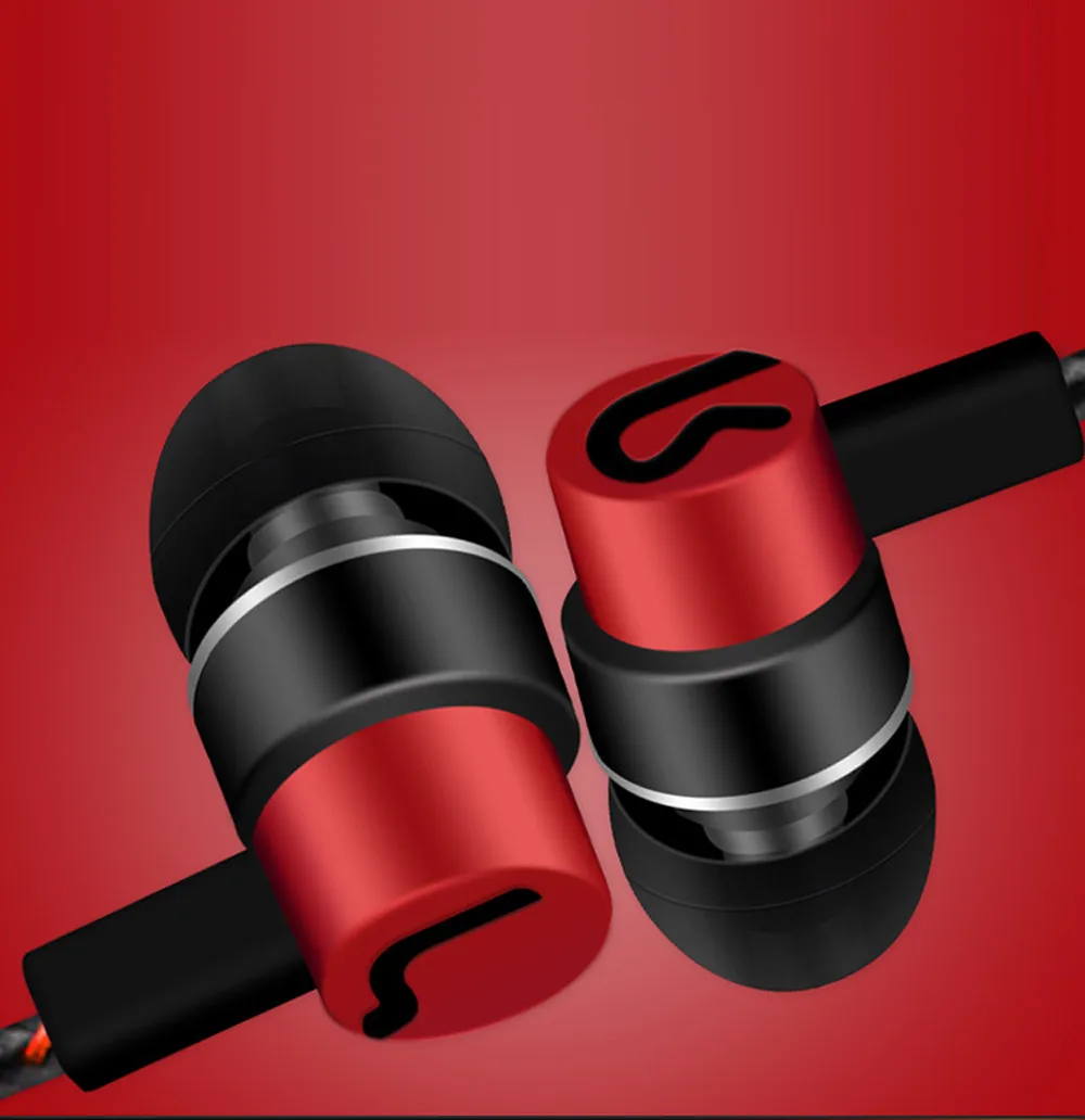 Универсальные 3,5 мм наушники-вкладыши стерео наушники проводные наушники для сотового телефона J03T Прямая