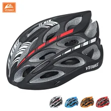 VEOBIKE Ultralight Bicycle Helmet Cycling Helmet Integrally-molded Road Bike Equipment Helmet Capacete Casco Ciclismo 58-65 CM