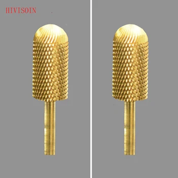 

Gold Large Rounded Top Bit - HIVISOIN Carbide Nail Drill Bit -M
