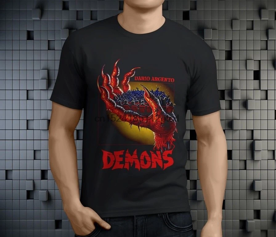 Demons Black T Shirt Dario Argento