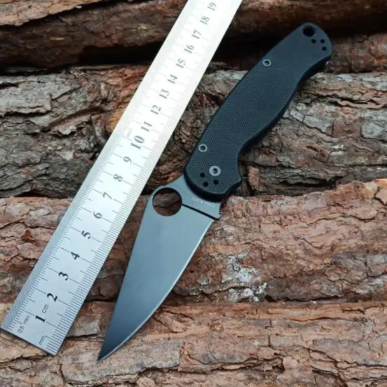 

Folding blade knife self protect Peel Pocket G10 handle Fruit Cutter Blade EDC tools Razor parcel letter open Knives 4 colors