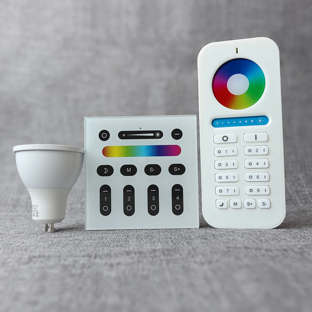 Фонарь светодиодный 220 В 2 4 г РЧ 5 Вт GU10 RGBW RGB + CCT с регулируемой яркостью|led lamp light|lamp