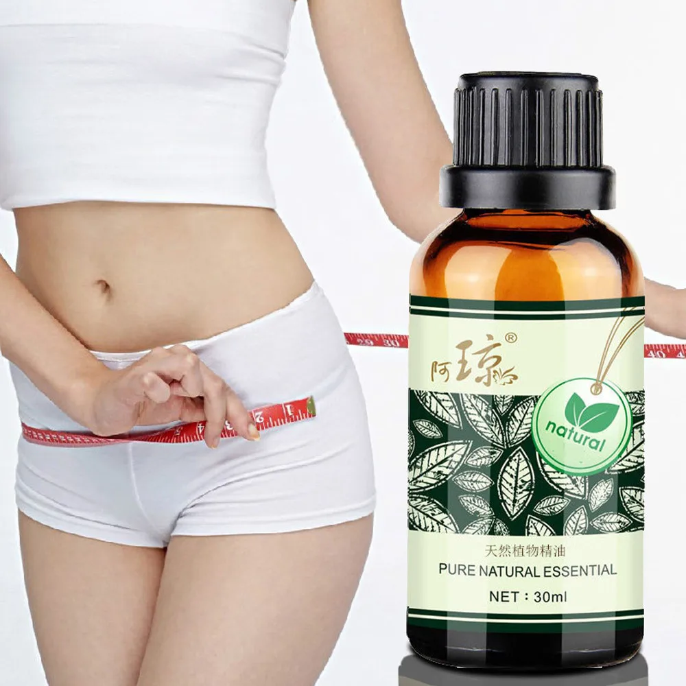 

30ml Pure Natural Essential Slimming Essential Oil Liquid Weight Loss Product Leg Waist Fat Burning Body Shaping For Any Skin