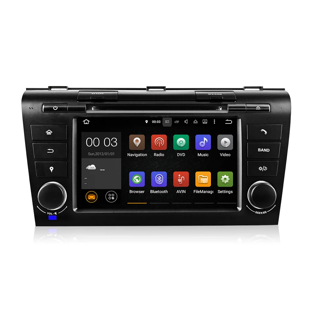 Free Shipping Android 5 1 Car DVD Player with GPS System For Mazda3 Mazda 3 2004