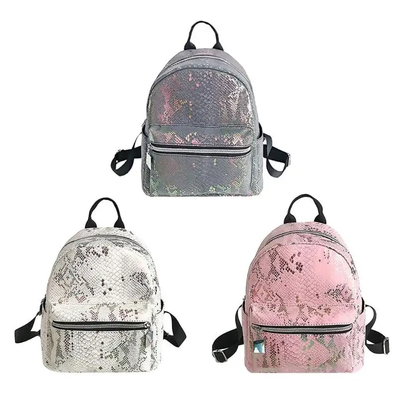 Модные женские маленькие рюкзаки из искусственной кожи; Повседневная мини-школьная сумка для девочек; милый рюкзак на молнии для путешествий; маленький рюкзак; Mochila