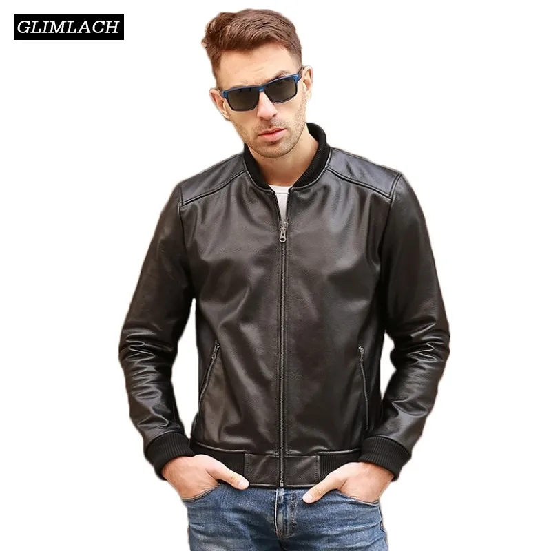 Fashion Black Aviation Genuine Leather Flight Jacket Men Slim Real Leather Jacket Cowskin Pilot Bomber Jacket Winter Coats Male Fashion Black Aviation Genuine Leather Flight Jacket Men Slim Real Leather Jacket Cowskin Pilot Bomber Jacket Winter Coats Male