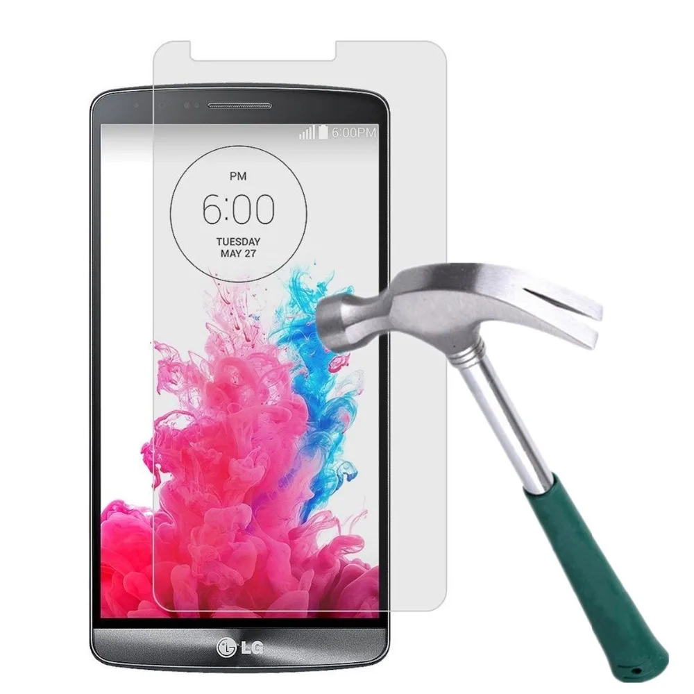 

OUZIFISH Tempered glass film For LG X Screen CAM power 2 MAX StyLo 3/STYLUS 3 style/X Skin V9 Screen protector protective film