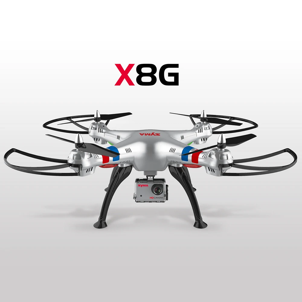 SYMA X8G Модернизированный Квадрокоптер SYMA X8 X8C Дроны с камерой HD 5MP Безголовый режим RC вертолет Квадрокоптер Дрон с камерой