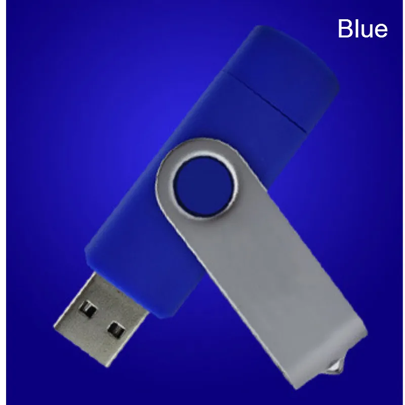 Logo gratuito USB 2.0 Micro USB Stick LOGO personalizzato doppio uso OTG Flash Drive Pen Drive 4gb 8gb 16gb 32gb 64gb Pendrive per telefono TV