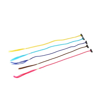 

Multicolor Stylish Hign-temperature Resistance Fibre Braid Wire Hairpin Flash Braids Halloween Christmas Gift Party Headwear