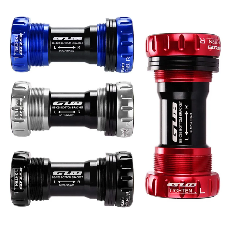 

GUB C-68 Ceramic BB Crankshaft 68/73mm Thread Type BSA Crankshaft Crankshaft Bearings SMN88
