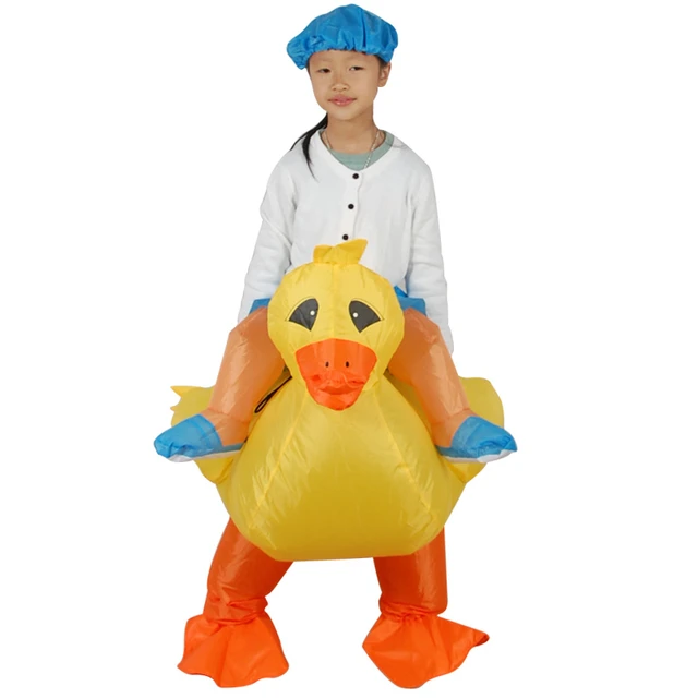 Costume De Canard Cosplay Gonflable Imperméable, Costume De Fête, De Film,  Leotard Jaune/onesie Souffleur D'air Halloween - Déguisements Tv Et Films -  AliExpress