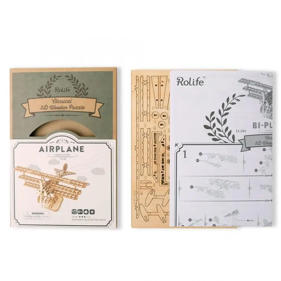 

craft dies Kids Children DIY Airplane Aircraft Model Physical Experiment Toy Home Decor Wedding Decoration Gift Tags new