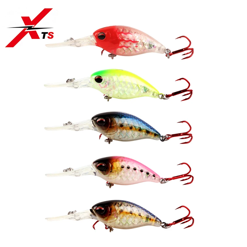 XTS Crankbaits Crank Bait Гольян рыболовные приманки плавающий Topwater воблеры 5 см 10,5 г твердая приманка искусственная Jerkbait 3507