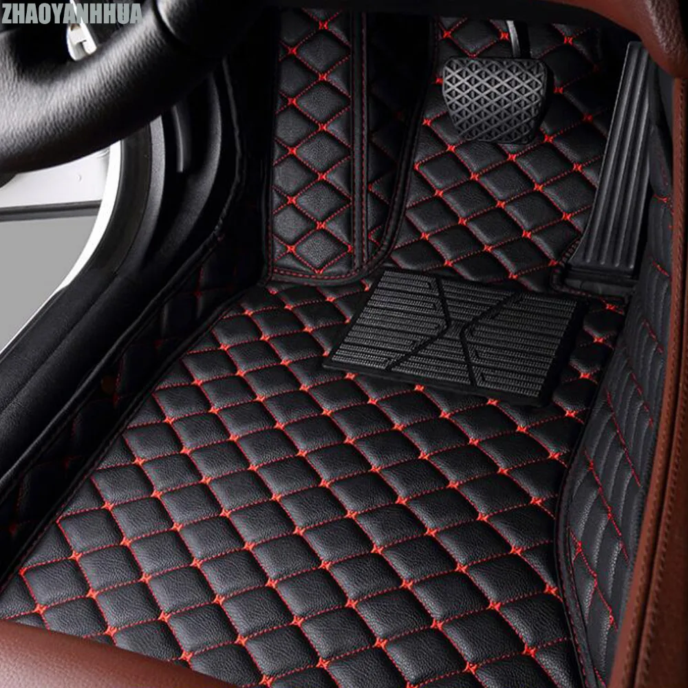 &quotZHAOYANHUA Car floor mats for Audi A1 A3 A4 A6 A7 A8 Q3 Q5 Q7 TT 5D car-styling heavy duty all weather carpet liner &quot | Автомобили