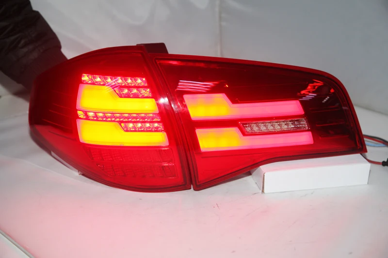 Автомобильный Стильный чехол для Renault Koleos светодиодный задний фонарь Tai светильник s светодиодный задний фонарь стояночный светильник, светильник для бега, ревущий светильник s