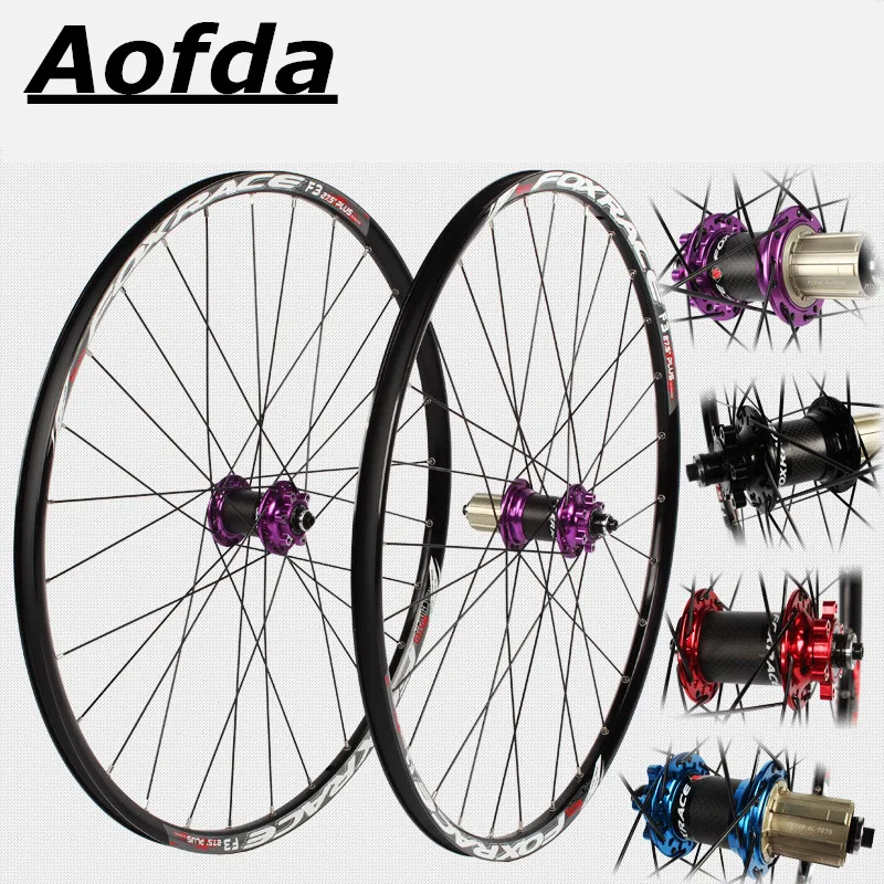 Mountain bike wheel set carbon fiber drums disc brake wheel set 26 27.5 inch 9 10 11 speed