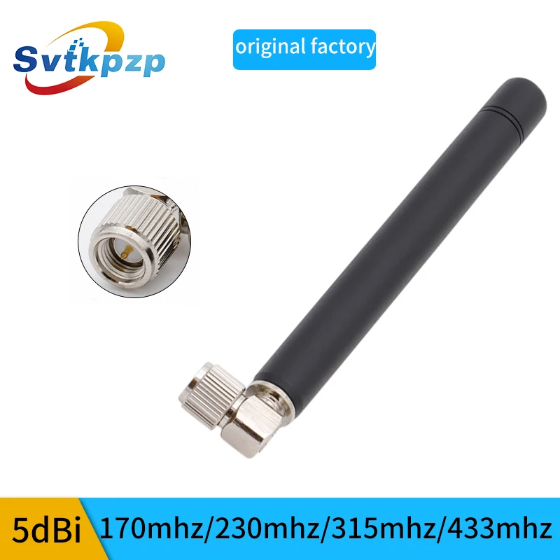 

High Gain 5dBi SMA Male 170mhz Antennas Signal Repeater Omni DIY Network Card 230mhz 315mhz 433mhz Antenna for Communication