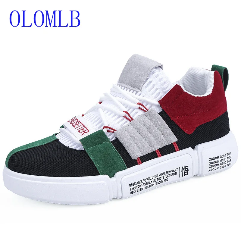 OLOMLB 2019 شبكة أحذية رياضية الرجال حذاء كاجوال رجل المدربين أحذية مشي الذكور في الهواء الطلق الأحذية تنيس Masculino Adulto زوجين الأحذية OLOMLB 2019 شبكة أحذية رياضية الرجال حذاء كاجوال رجل المدربين أحذية مشي الذكور في الهواء الطلق الأحذية تنيس Masculino Adulto زوجين الأحذية