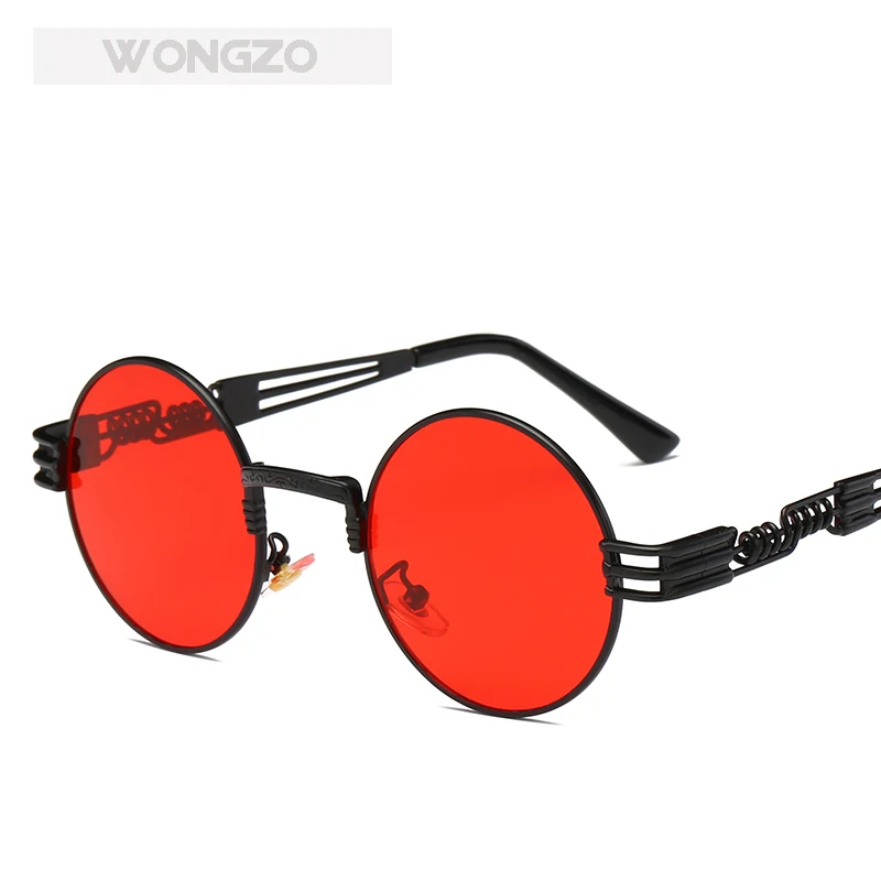 WongZo Новые красочные очки для вождения круглые поляризованные Повседневные очки для мужчин и женщин солнцезащитные очки UV400 - Цвет линз: C8