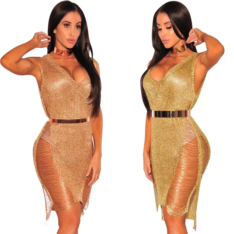 rose gold swim cover up