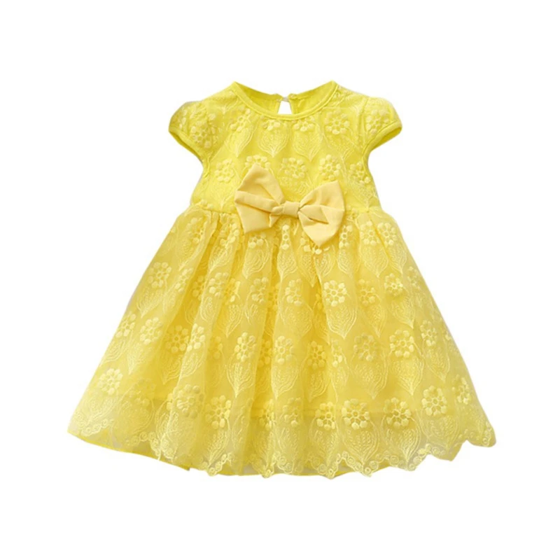 2019 New Summer NewBorn Baby Girls Dress Lace Infant Clothes Pink Princess Party Children | Детская одежда и обувь