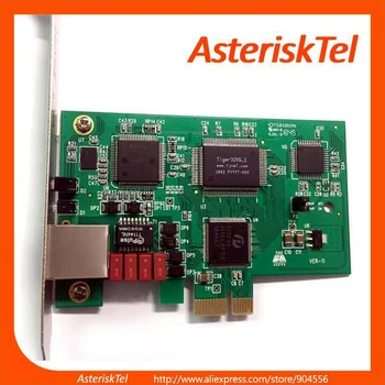 

Asterisk Card with Low Profile -1 port E1 / T1 card,PCI-E,ISDN PRI Card for FreePBX Issabel AsteriskNow voip telefone pabx
