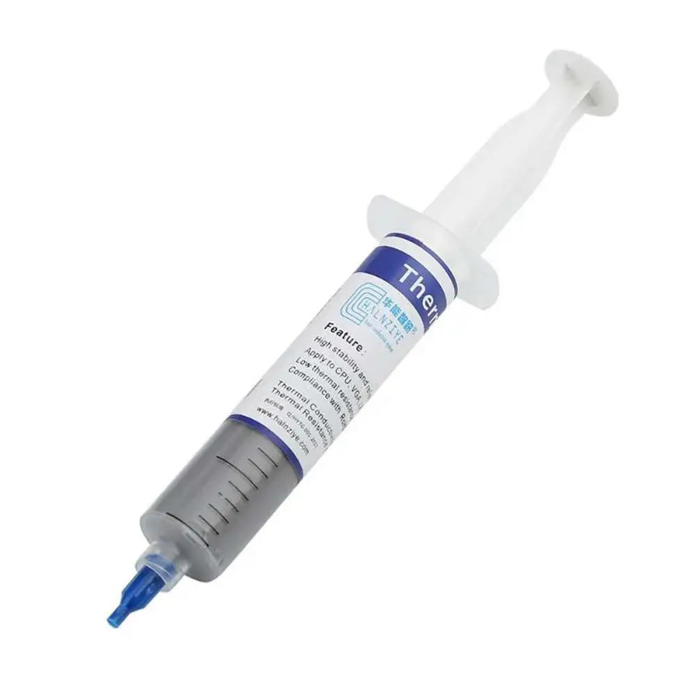 

30g Thermal Conductive Silicone Grease Paste for GPU CPU Chipset Heatsink Cooler Thermal Grease gray CPU Chip Heatsink