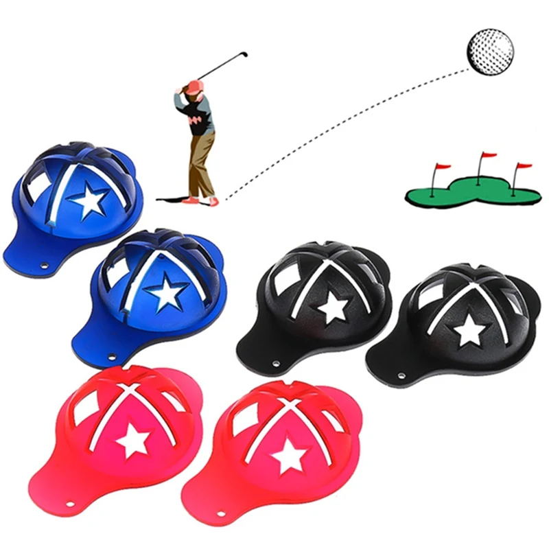 

Golf Ball Line Aids Three Colors Clip Liner Marker Pen Template Alignment Marks Tool Putting
