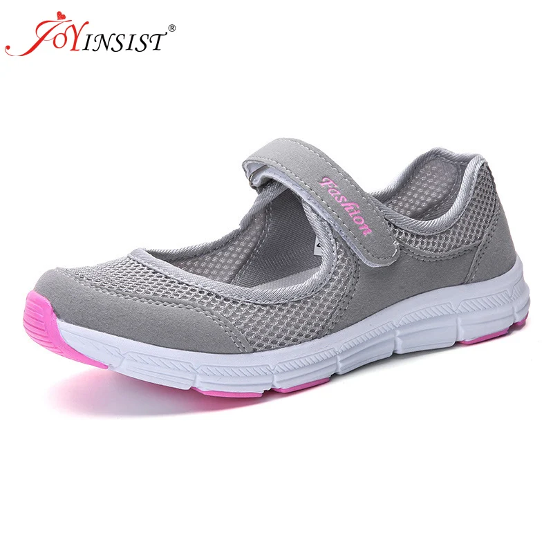 Najtaniej Letnie oddychające średnie i stare buty antypoślizgowe miękkie dno wypoczynek starsze buty z siateczki buty dla matek trampki buty do chodzenia kobiet