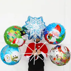 5 шт. 20 дюймов зимние праздничные снежные хлопья Замороженные фольги Воздушные шары Рождество Свадьба День Рождения Детские вечерние DIY