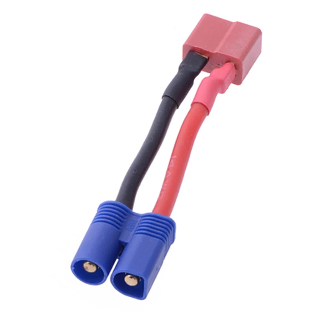

1pcs T plug to XT60 plug / EC3 Plug / Tamiya Plug Connector Balance Charge Cable for RC Helicopter Quadcopter LiPo Battery Plug