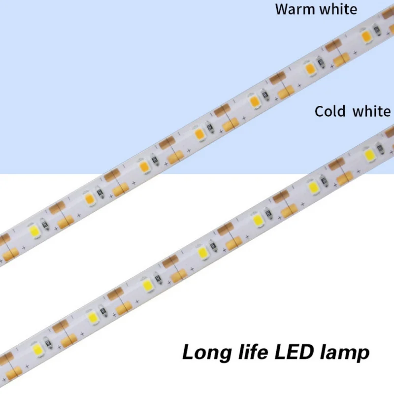 Питание от аккумулятора 2835 SMD светодиодный светильник с датчиком движения Гибкая прикроватная лампа с автоматическим выключением таймер