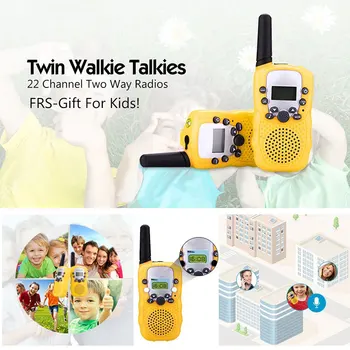 

Children Education Toys 2PCS Walkie Talkies Phone Walkie Talkie 7 in 1 Children Watch Radio Outdoor Interphone Toy Outdoor