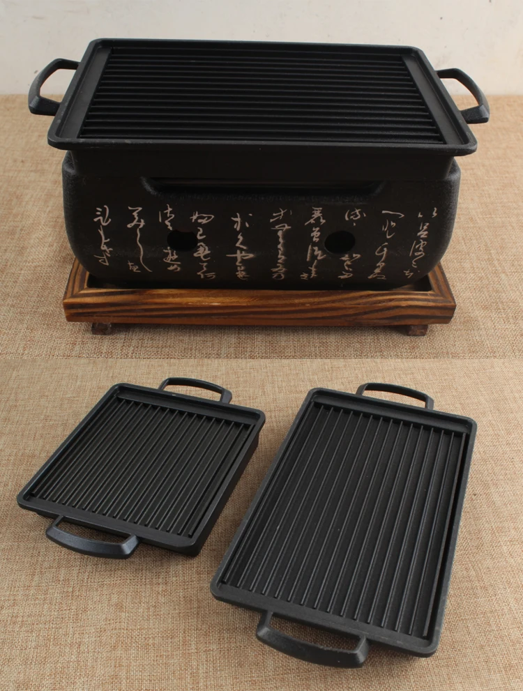 Японская Корейская угольная печь для приготовления пищи, печь для барбекю, печь для приготовления пищи, печь для приготовления алкоголя, гриль на древесном угле, Домашняя мини-печь, вертел для свинины, барбекю