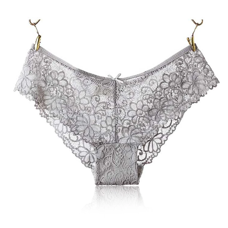 

Fashion Women Cotton Low-Rise Seamless Briefs Sexy lace panties are ultra-thin breathable Soft Comfortable Female Panties M/L