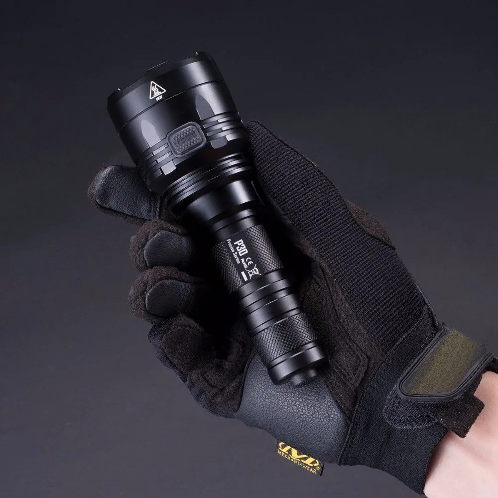 SALE NITECORE 1000Lumen P30 Tactical Flashlight CREE XP L HI LED