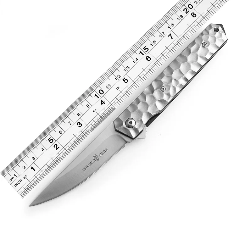 Многофункциональный складной нож на шпильке 5Cr13, стальной нож для рыбалки, походов, дайвинга