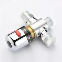 1/" латунь термостатический смесительный Клапан, Автоматический термостатический Клапан для солнечной